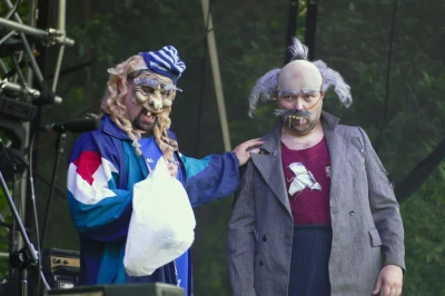Kabaret Dno i zespół Mitra na Letnim Festynie w Wejherowie