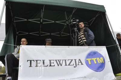 Ekipa TTM podczas realizacji meczu Gryf vs Górnik