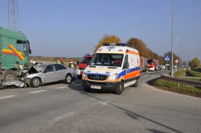 Wypadek w Gościcinie