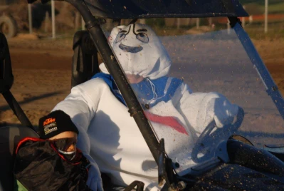 Halloweenowa impreza na torze "Speed Star" w Sobieńczycach