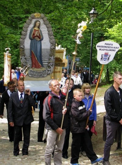 Uroczystości odpustowe na Kalwarii fot. Leszek Spigarski