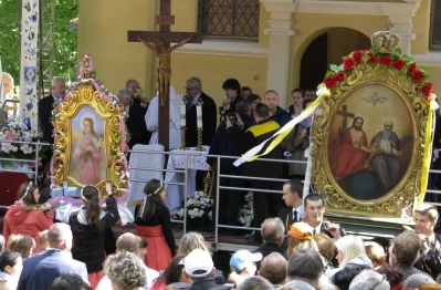 Uroczystości odpustowe na Kalwarii (fot. Leszek Spigarski)