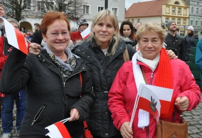 Biało-czerwona parada niepodległościowa w Wejherowie