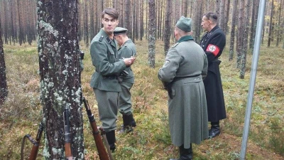 Na planie filmu Kamerdyner