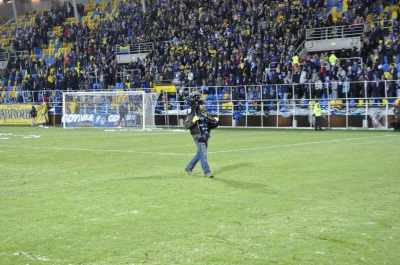 Gdynia: Ekipa TTM podczas nagrania meczu otwarcia