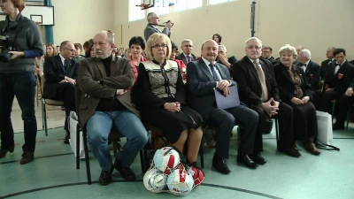 Otwarcie skrzydła szkoły w Nowym Dworze Wejherowskim