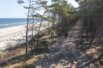Nowy odcinek szlaku rowerowego nad Bałtykiem. Powodem zmiany budowa elektrowni jądrowej