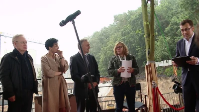 Wmurowanie kamienia węgielnego pod Gdyńskie Centrum Filmowe