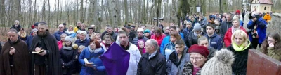Wielki Czwartek - inscenizacja Drogi Pojmania w wykonaniu Misterników Kaszubskich fot. Leszek Spigarski
