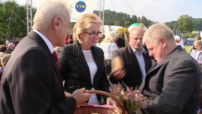 Dożynki w Łęczycach