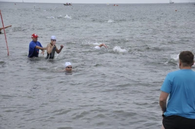 Sopot: Pływali dookoła mola