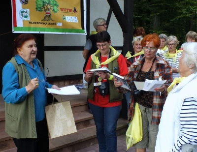 II Zlot Turystów Seniorów Powiatu Wejherowskiego fot. Leszek Spigarski