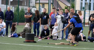 Wejher Cross Games 2017, półfinał – sanie i kamizelka, fot. Leszek Spigarski