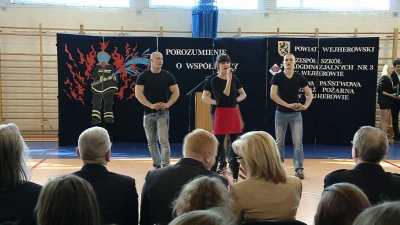 Edukacja pożarnicza w ZSP nr 3 w Wejherowie