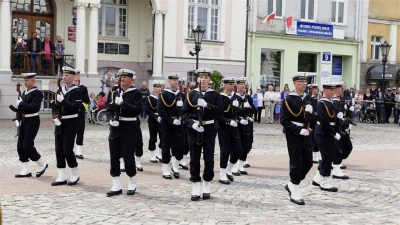 Musztra paradna na Placu Jakuba Wejhera 2017. Fot. Leszek Spigarski.