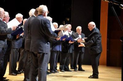 Wejherowo: Gala I Ogólnopolskiego Festiwalu Chóralnego 50+ (fot. Leszek Spigarski)