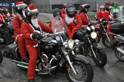 Mikołaje na motocyklach 2013