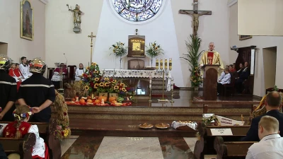 Powiat wejherowski: Święto plonów w Szemudzie (fot. Sławomir Okoń)