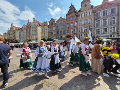 Pochód Kociewski na Jarmarku Dominikańskim