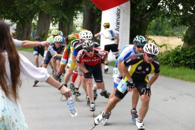 Puchar Kaszub w rolkarstwie szybkim - Kłanino 2017 (fot. Leszek Spigarski)