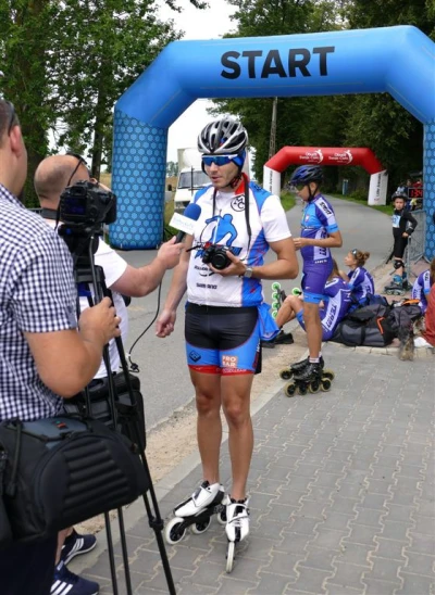 Puchar Kaszub w rolkarstwie szybkim - Kłanino 2017 (fot. Leszek Spigarski)