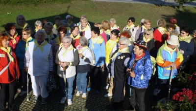 II Zlot Turystów Seniorów Powiatu Wejherowskiego fot. Leszek Spigarski