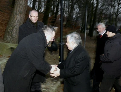 Prezydent Lech Kaczyński w Wejherowie - 2009 rok