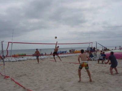 Finał III Otwartego Turnieju Piłki Siatkowej Plażowej w Helu