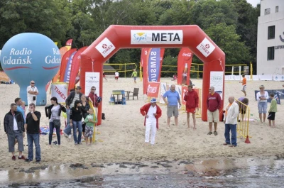 Sopot: Pływali dookoła mola