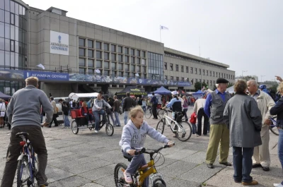 Rowerowo przy Gdyńskim Akwarium