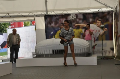Stadiony na Euro w wersji mini