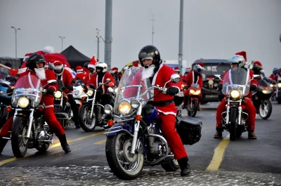 X Parada Mikołajów na Motocyklach