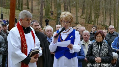 Pomorska Kaszubska Droga Krzyżowa 2017 fot. Leszek Spigarski