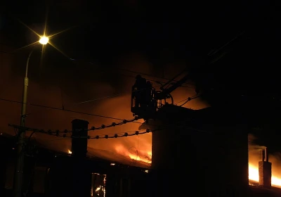Wielki pożar w Gdańsku. Spłonęła zabytkowa zajezdnia