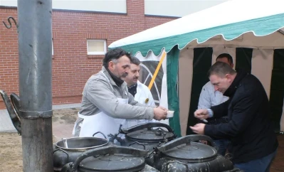DJK Bojano 2016. Rękodzieło i mała gastronomia KGW fot. Leszek Spigarski