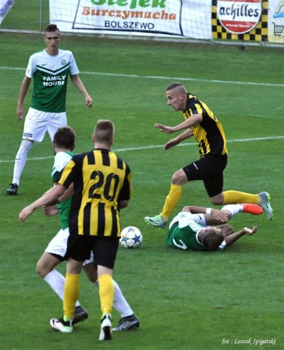 Gryf Wejherowo-Warta Poznań fot. Leszek Spigarski