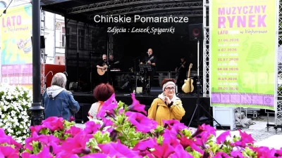 Muzyczny Rynek w Wejherowie - koncert Chińskich Pomarańczy