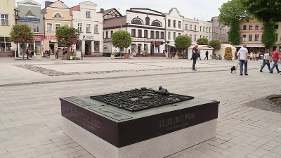Średniowieczny Puck na makiecie