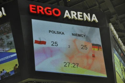Biało-czerwoni przegrali w Ergo Arenie