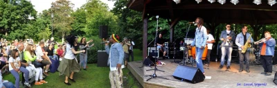 The Rockas Roots Reggae – wejherowski park miejski, fot. Leszek Spigarski.