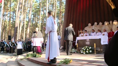 Uroczystości w Piaśnicy