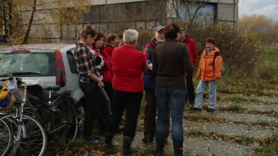 Sprzątanie Zagórskiej Strugi