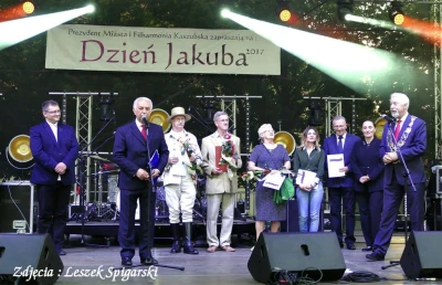 Dzień Jakuba 2017 - laureaci nagród prezydenta Wejherowa - fot. Leszek Spigarski
