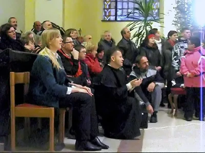 Koncert Eleni z chórem migowym. Rok 2012 fot. Leszek Spigarski