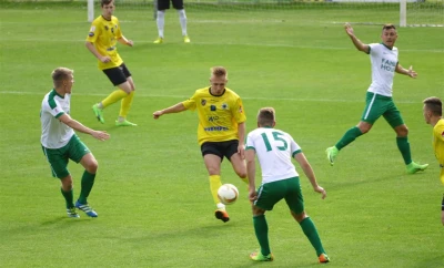 Gryf Wejherowo - Warta Poznań  0 : 1 na Wzgórzu Wolności. Fot. Leszek Spigarski.