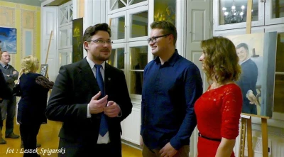 Wernisaż Milany i Denisa Khyzhavskich - malarzy z Ukrainy