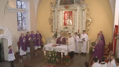 Uroczystości pogrzebowe prof. Gerard Labuda z udziałem Donalda Tuska