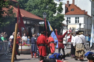 Rekonstrukcja Historyczna 2016. Pierwsza bitwa ze szwedami za nami. fot. Leszek Spigarski