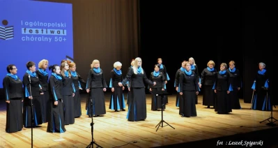 Wejherowo: Gala I Ogólnopolskiego Festiwalu Chóralnego 50+ (fot. Leszek Spigarski)