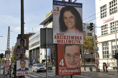 Plakaty wyborcze zasypały trójmiasto